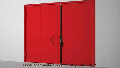 Противопожарные ворота Ритерн 3875х6875