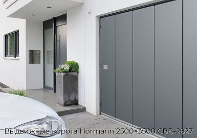 Выдвижные ворота Hormann 2500×3500 СВВ-2827