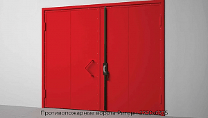 Противопожарные ворота Ритерн 3750х6375 preview 1