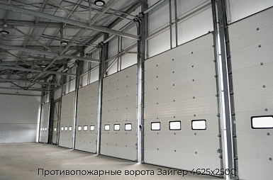 Противопожарные ворота Зайгер 4625х2500