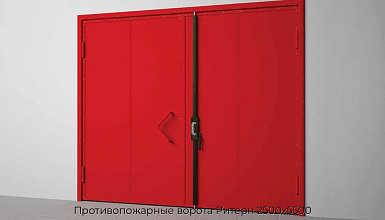 Противопожарные ворота Ритерн 2500х5500