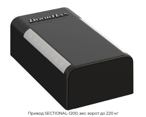 Привод SECTIONAL-1200, вес ворот до 220 кг 1