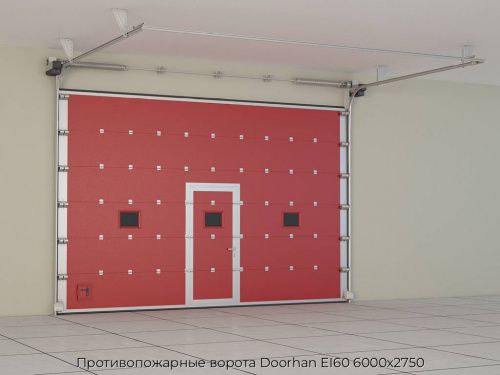 Противопожарные ворота Doorhan EI60 6000х2750 1