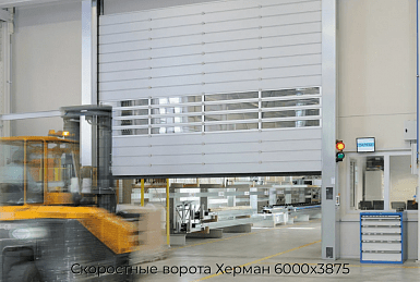 Скоростные ворота Херман 6000х3875